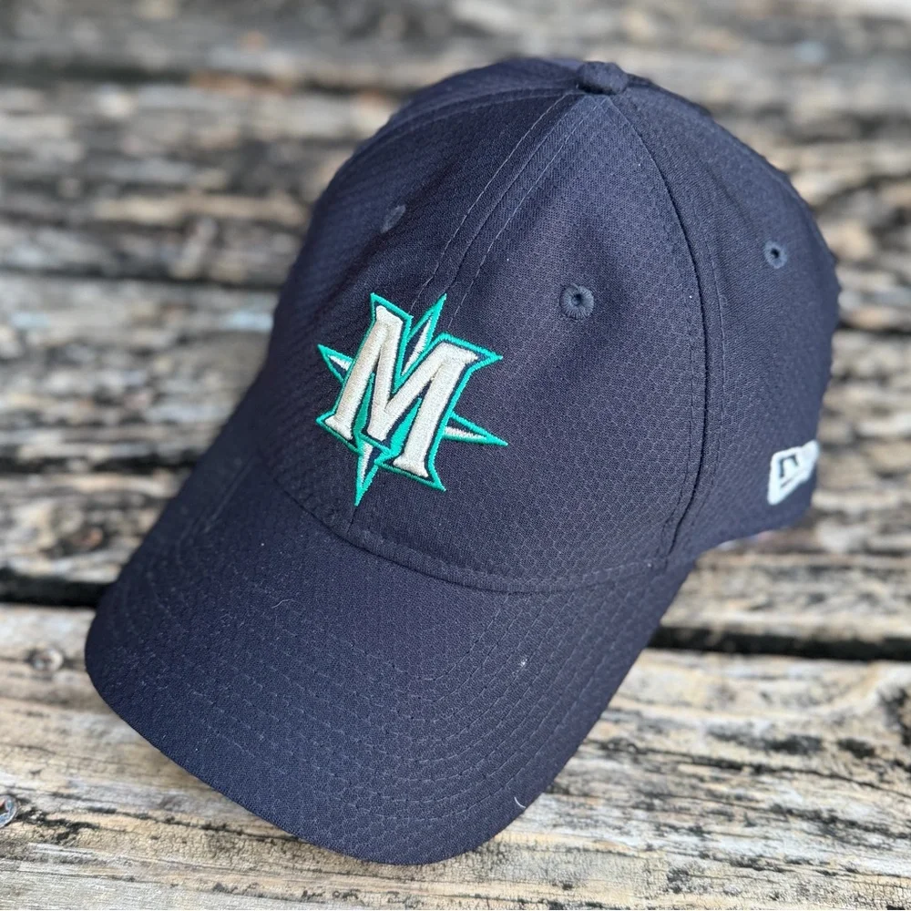 New Era 9TWENTY MLB Seattle Mariners Embroidered Adjustable Baseball Cap Hat T2